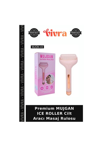 Premium Mujgan Ice Roller Cilt Aracı Masaj Rulosu