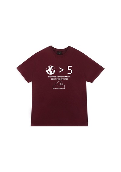 Recep Tayyip Erdoğan Baskılı T-Shirt (473104702) Çok Renkli