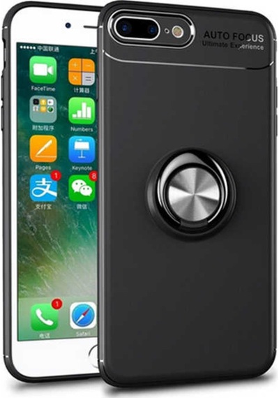 Apple Uyumlu iPhone 7 Plus Kilif Yüzüklü Magnetli Ravel Case 389754122
