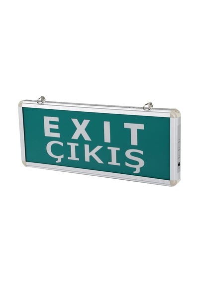 Üç Saat Akülü Exit Ledli Acil Çıkış Armatürü Ct-9175 8683105170259
