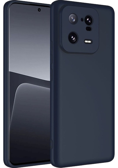 Xiaomi Mi 13 Pro Kılıf Zore Mara Lansman Kapak Lacivert