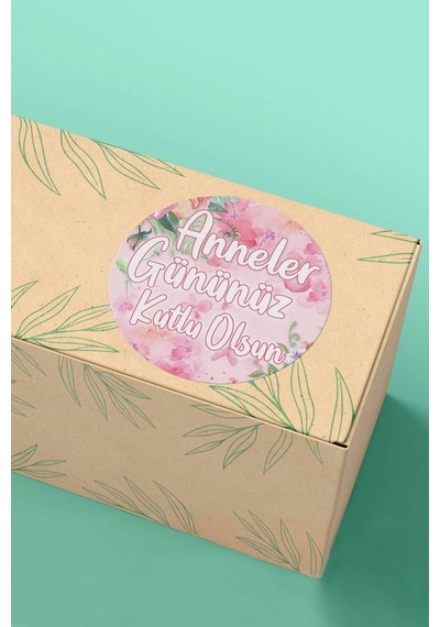 Anneler Gününüz Kutlu Olsun Sticker 3x3cm St2368 Çok Renkli