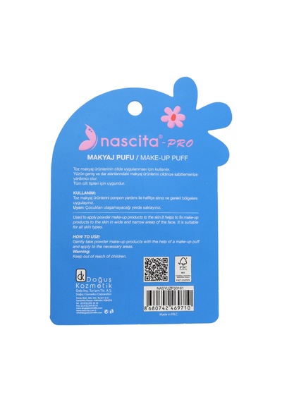 Nascita Pro Kadife Makyaj Pufu Nasyuzfs0161