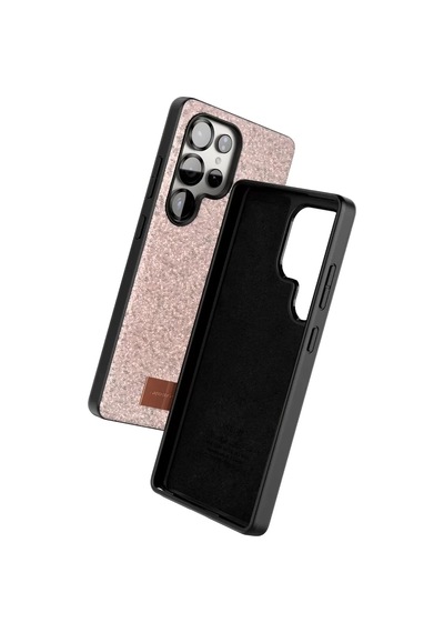 Onegif Samsung Uyumlu Galaxy S25 Ultra Bright Simli Kapak - Pembe/