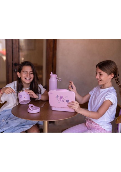 Citron Vakumlu Paslanmaz Çelik Yemek Termosu 350 Ml - Unicorn Pembe