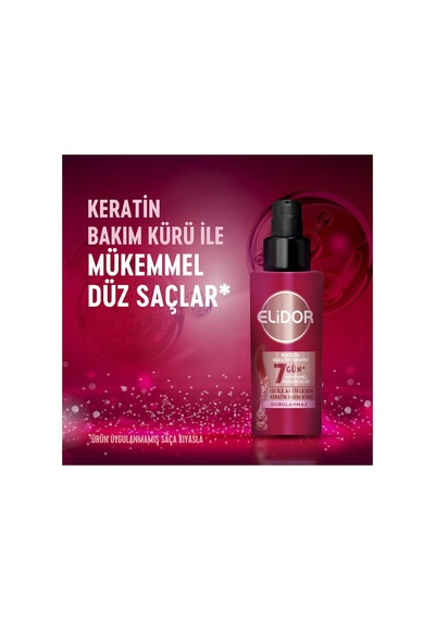 4 Adet Elidor Saç Bakım Kürü 90ml Keratin