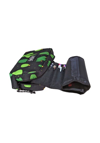 Jacbag Organizer Roll Up-rulo Organizer Kalem Çantası Organizer Roll Up-kaktüs renkli
