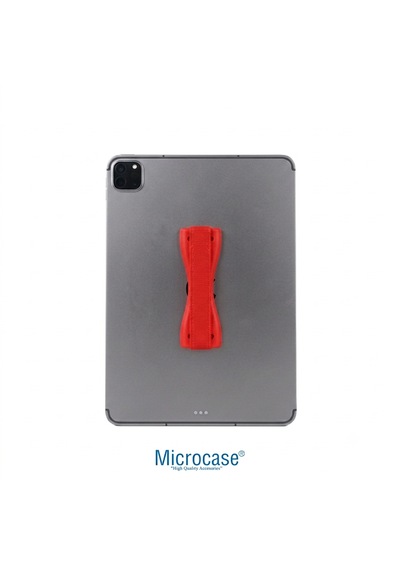 Microcase Tabletler İçin Universal Lastikli El Tutucu Al2682 Kırmızı