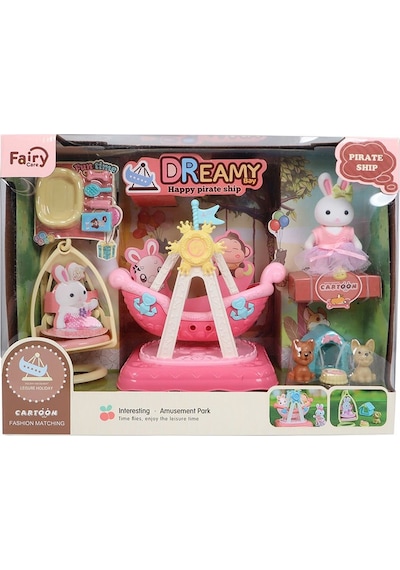 Sihirli Bir Korsan Gemisi Oyun Seti: Bay Dreamy Tavşan Ailesi Bay Dreamy
