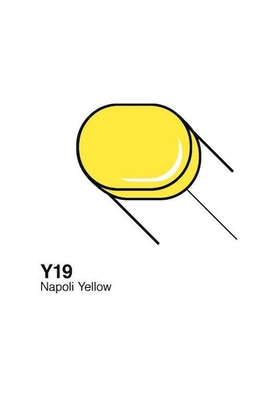 Copic Sketch Marker - Y19 - Napoli Yellow