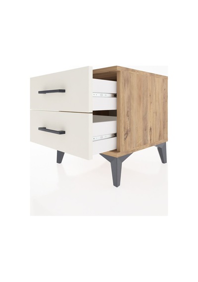 Hyperion Komodin 2 Çekmeceli 44x44x48 Çam-aytaşı Çam