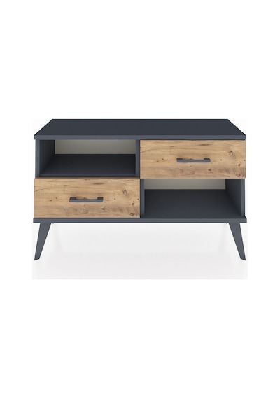 Arges Şifonyer Tek Raflı 2 Çekmeceli 88x30x48 Antrasit-antrasit/çam Antrasit/çam Arges Şifonyer Tek Raflı 2 Çekmeceli 88x30x48 Antrasit-antrasit/çam Antrasit/çam