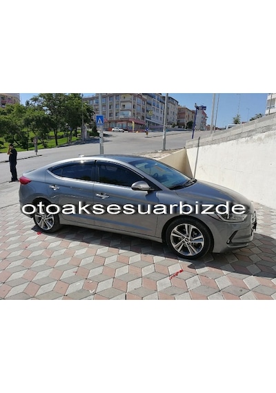 Hyundai Elantra Mügen Cam Rüzgarlığı 2015-2020 Arası Nikelajl . N11.13220