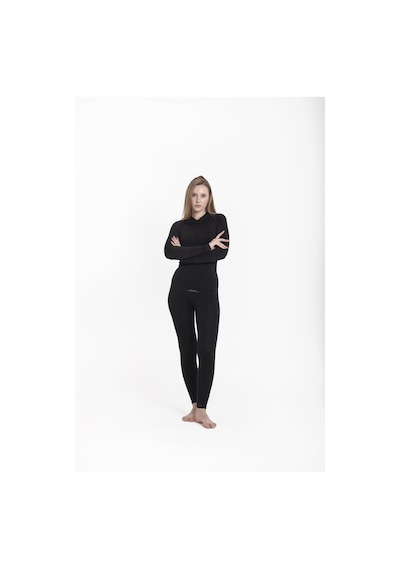 Oıl Company Termal İçlik Üst Uzun kol V Yaka Unisex Pp Seamless Ocp006 001