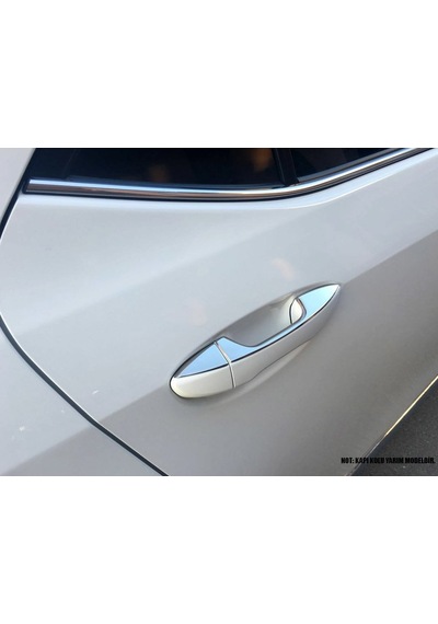 S-Dizayn Toyota Corolla Uyumlu Krom Kapı Kolu Yarım Model 4 Prç. 2013-2018