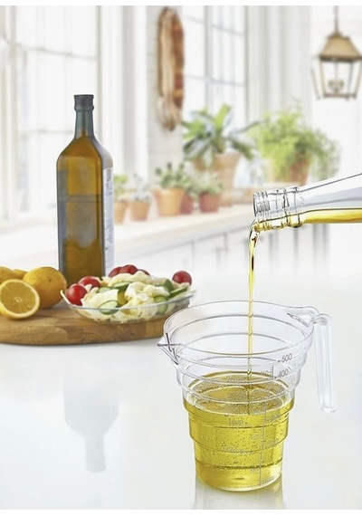 Ölçülü Narenciye Sıkacağı 500 Ml Lik Ölçü Kabı Sert Plastik Diğer