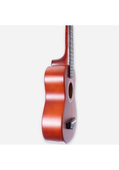 Arrow Pb10 Nt Soprano Natural Dark Top Ukulele Set