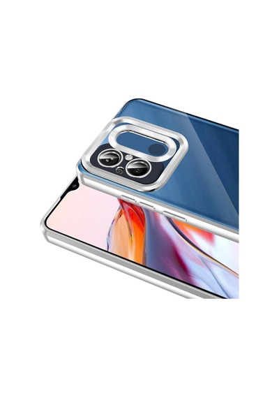 Noktaks - Xiaomi Uyumlu Xiaomi Redmi 12c - Kılıf Kamera Korumalı Tatlı Sert Omega Kapak - Rose Gold