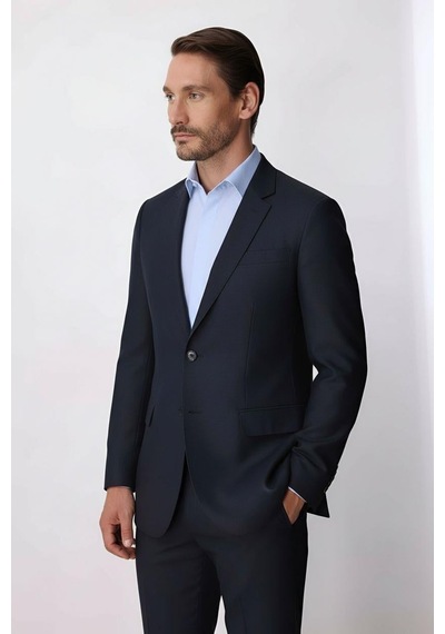 İgs Erkek Lacivert Bari 4 Drop Klasik Takım Elbise-23999