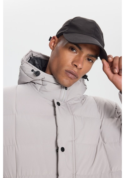 AC&Co / Altınyıldız Classics Erkek Tas Standart Fit Normal Kesim Kapüşonlu Dik Yaka Yan Cepli Kaban Taş AC&Co / Altınyıldız Classics Erkek Tas Standart Fit Normal Kesim Kapüşonlu Dik Yaka Yan Cepli Kaban Taş