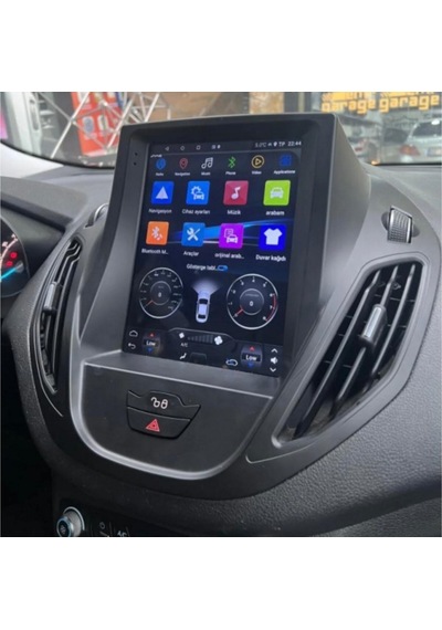 Ford Courier Tesla-alt Paket 2015-2023 -9.7'' Android Gerçek 4+64gb-/wifi/bt-carplay 9"