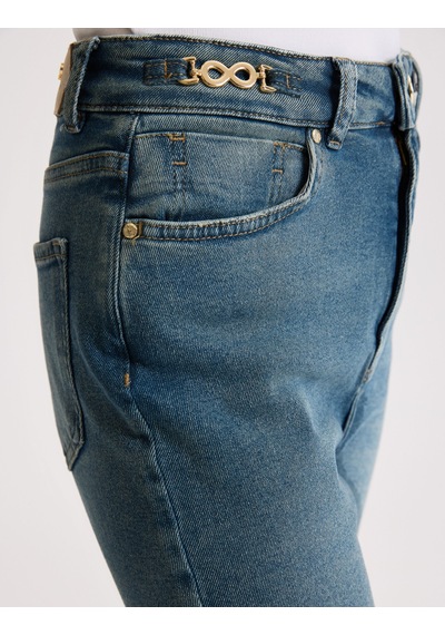 Pierre Cardin Kadın Mavi Pantolon Jean 50324039-vr036