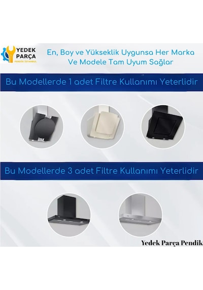 330x320 Mm Aspiratör & Davlumbaz Tel Yağ Filtresi Model: 00362381 33x32 Cm
