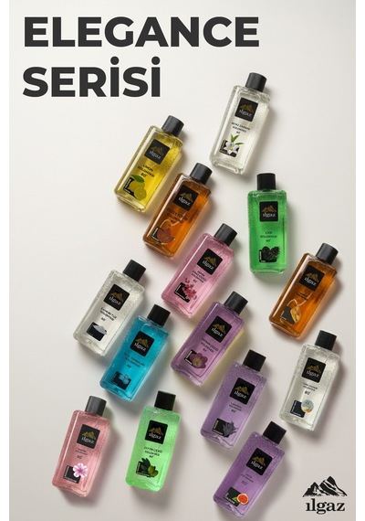 Ilgaz Safran Çiçeği Kolonyası 2'li Set 80 Derece 400 Ml Elegance Series