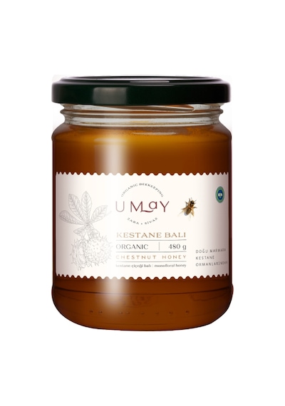Umay Herbal Organik Kestane Balı 480 G