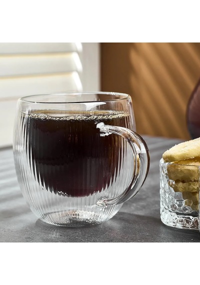 Perotti Lineo Çift Cidarlı Kupa 250 Ml Çok Renkli