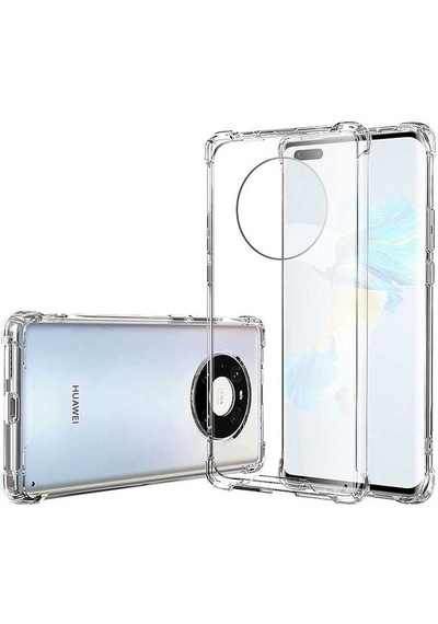 Huawei Mate 40 Pro Kılıf Zore Nitro Anti Shock Silikon Renksiz