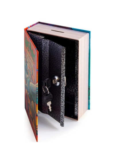 Kitap Görünümlü Kilitlenebilir Gizli Kasa Harry Potter Prisoner Of Azkaban Lisanslı