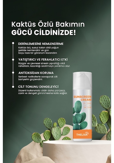 Güneş Kremi Spf 50 Nemlendirici Vücut Yüz Güneş Kremi 50ml