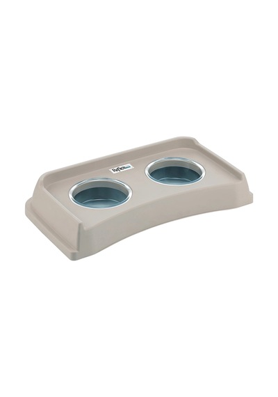 Reflex Care Versus Duo Kedi Ve Köpek Mama Kabı Bej 43 X 23,5 X 8 Cm