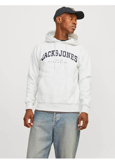 Jack & Jones Erkek Sweatshirt Beyaz 12256521 Jjecaleb Varsıty Hood Noos 25kw21000440 W21162 Beyaz Jack & Jones Erkek Sweatshirt Beyaz 12256521 Jjecaleb Varsıty Hood Noos 25kw21000440 W21162 Beyaz