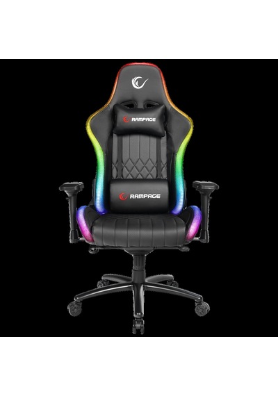Rampage Kl-r13 Void Rgb Aydınlatmalı Siyah Oyuncu Koltuğu Rgb