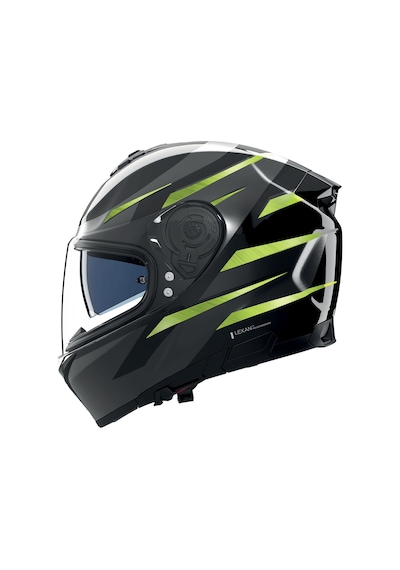 Nolan N80.8 Fervo 354 Kapalı Kask Siyah Sarı