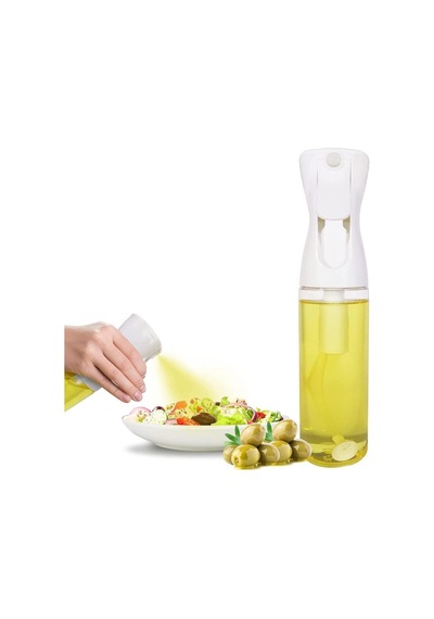 200 Ml Yağ Sirke Sos Sprey Püskürtücü Cam Şişe Airfryer Yağ Spreyi Sızdırmaz Yağdanlık Şişesi Siyah Diğer