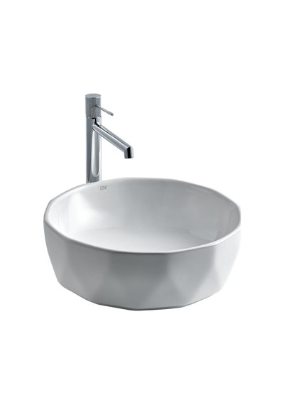 Eva Banyo Lena E-2110 Tezgah Üstü Porselen Lavabo
