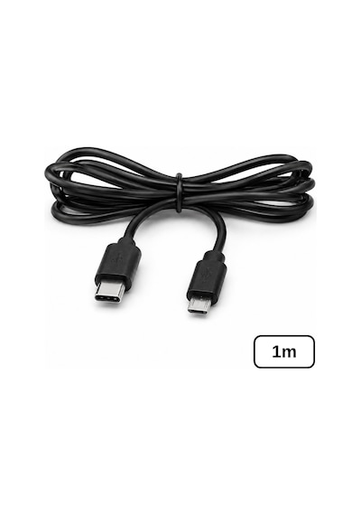 Lunatic 6003 Type C To Mikro Micro Usb Şarj Ve Data Ara Kablosu 1 Metre