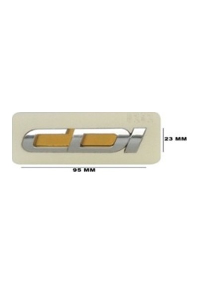 Mercedes Uyumlu Yazı Cdı 23 95 Mm 2004-2014