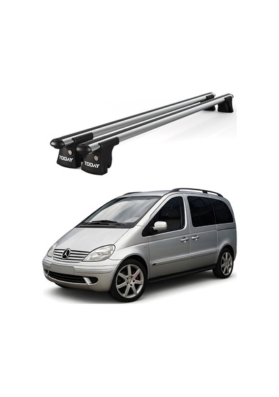Trio-ı Mercedes-benz Vaneo 2002-2005 Uyumlu Kilitli Ara Atkı 135cm Port Bagaj Tavan Barı