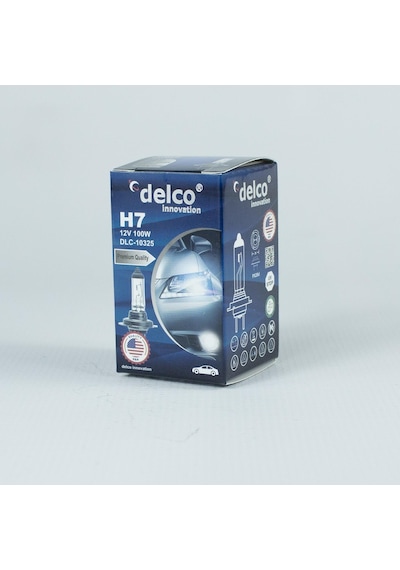 Delco U.s.a H7 Far Ampulü 12 Volt 100w Fazla Işık 10 Adet