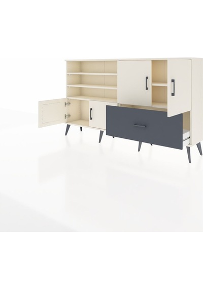 Arges Konsol 5 Raflı Tek Çekmeceli 4 Kapaklı 176x30x99 Aytaşı-ayt Aytaşı-aytaşı/antrasit Arges Konsol 5 Raflı Tek Çekmeceli 4 Kapaklı 176x30x99 Aytaşı-ayt Aytaşı-aytaşı/antrasit