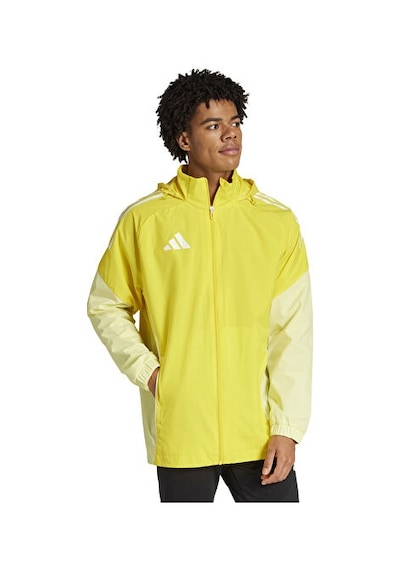 Adidas Tiro25c Aw Jkt Erkek Futbol Antrenman Yağmurluk Jı8958 Sarı Sarı