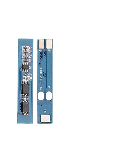 Bakayelektronik-2S 3A Bms Lityum Li-İon Batarya Koruma Kartı 18650 Pil Lipo