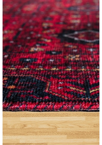 Kilimista Efes 2303 Kolay Temizlenen Dekoratif Yıkanılabilir Balkon Salon Halısı Mutfak Halısı Kilim Yolluk Çok Renkli
