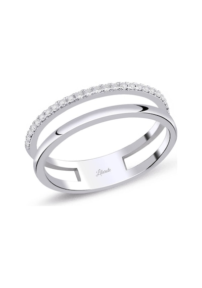 Lilarote 0.14 Ct Alyanslı Su Yolu Pırlanta Yüzük