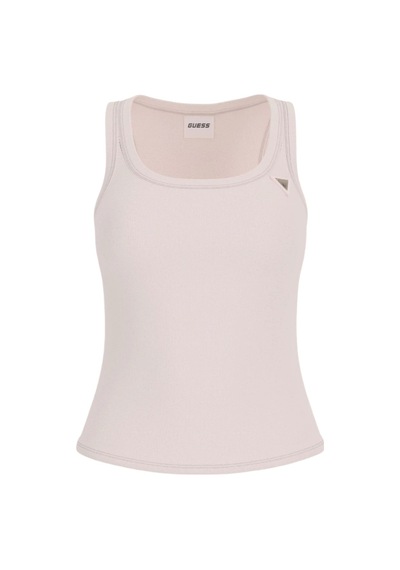 Guess Kadın Pembe Rabina Crop Krem