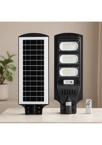 300w 6500k Solar Sokak Lambası Sensörlü Çok Renkli